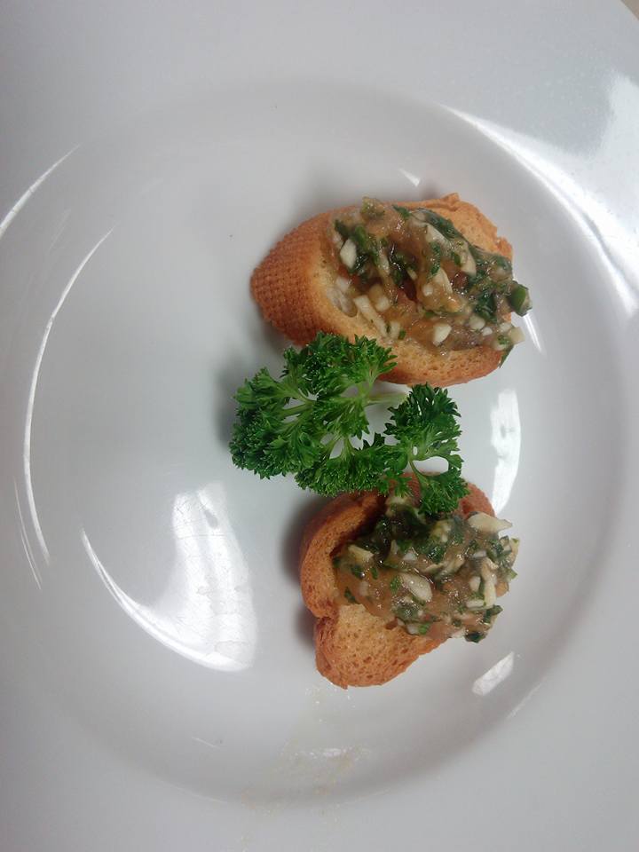 DIY Tomato and Basil Bruschetta